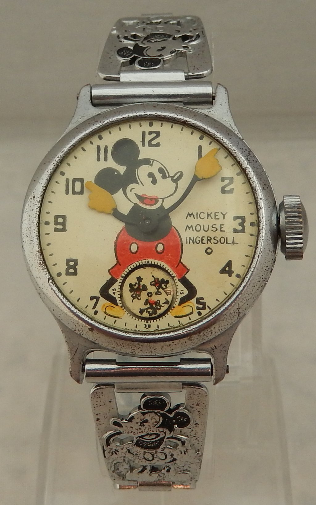 Mickey Mouse Watch Value >> 1930 S Ingersoll Mickey Mouse Watch On Original Bracelet Serviced Mickey Mouse Watch Value >> 1930 S Ingersoll Mickey Mouse Watch On Original Bracelet Serviced