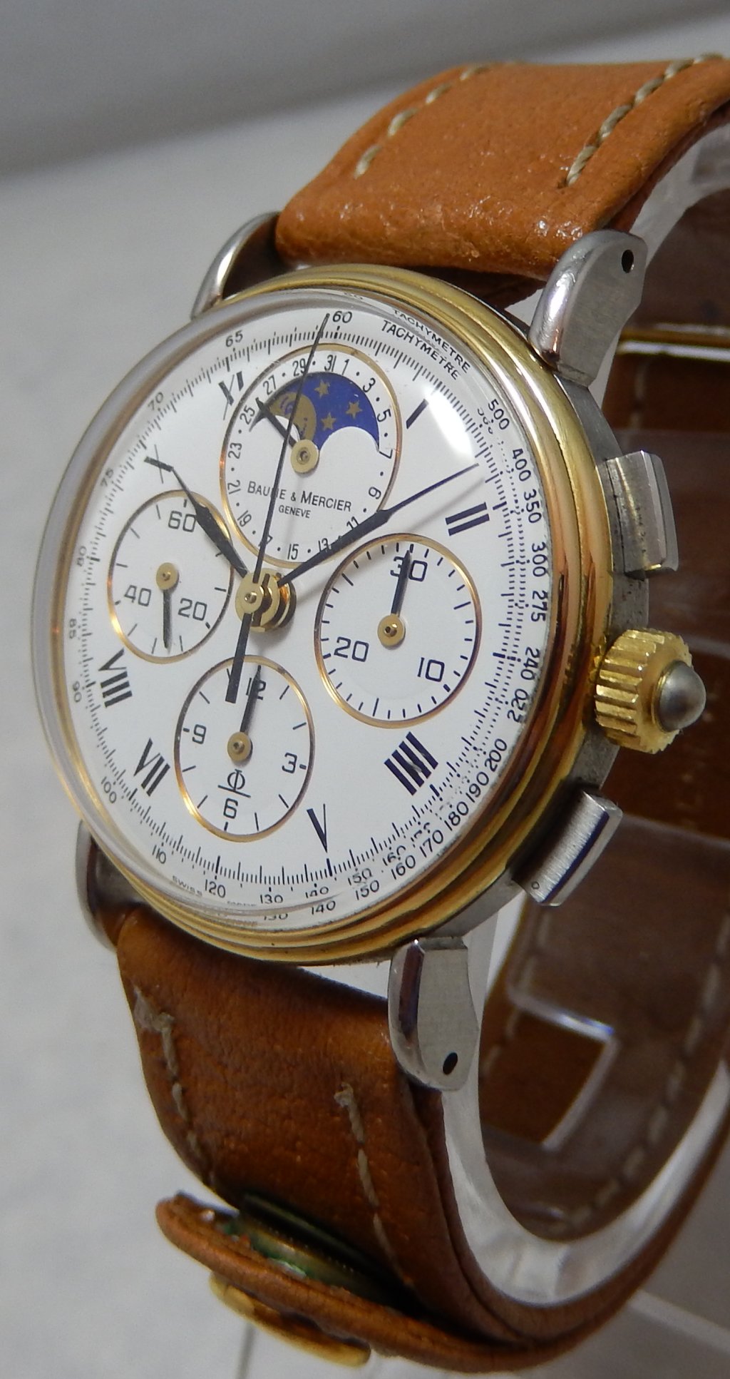 baume mercier chronograph vintage