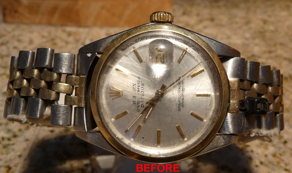 rolex watch cleaning